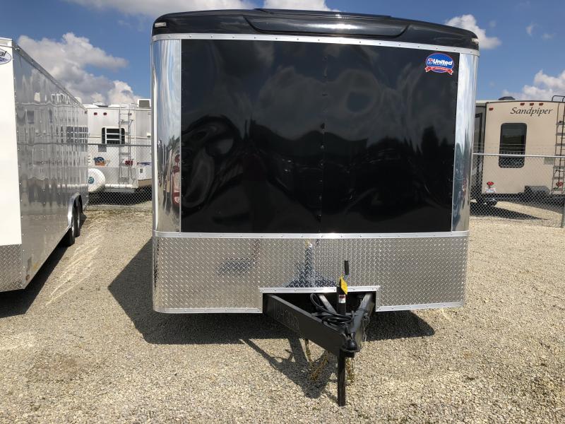 United Trailers 8.5 x 20 ULT Enclosed Trailer w/ Ramp Door - Screwless Sides - Polished Corners - LED Lights United Trailers 8.5 x 20 ULT Enclosed Trailer w/ Ramp Door - Screwless Sides - Polished Corners - LED Lights
