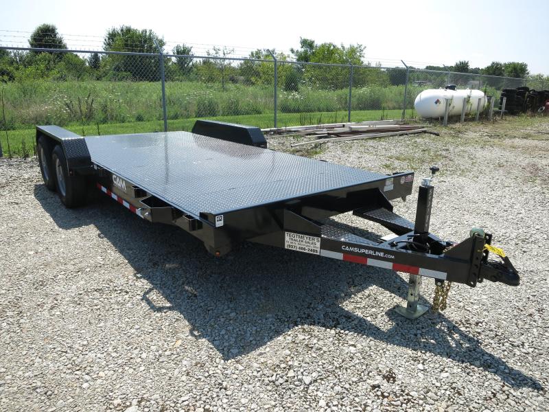 Cam Superline Trailers 7x18 TA Steel Floor Car Hauler Cam Superline Trailers 7x18 TA Steel Floor Car Hauler