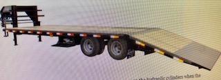 Delta 25 + 5 Gooseneck Flatbed Trailer Delta 25 + 5 Gooseneck Flatbed Trailer