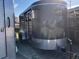 2015 Delta Manufacturing 6x16 Delta Bumper Stock Livestock Trailer 2015 Delta Manufacturing 6x16 Delta Bumper Stock Livestock Trailer