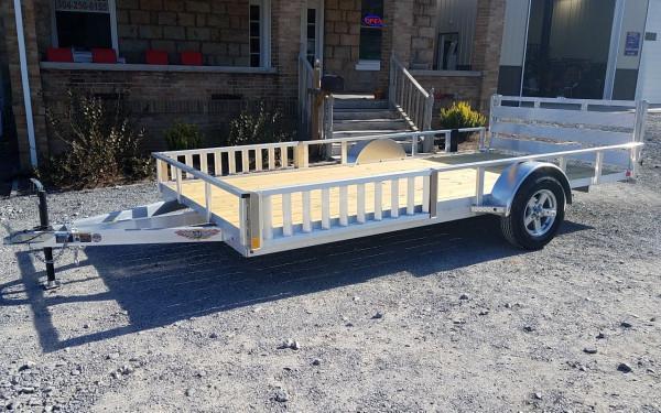 H&H 7 X 14 Aluminum Tube Top 3K ATV Trailer H&H 7 X 14 Aluminum Tube Top 3K ATV Trailer