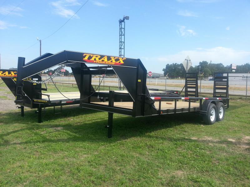 2019 Traxx Trailers 20' Heavy Duty Low Boy Gooseneck Pipe Top 2019 Traxx Trailers 20' Heavy Duty Low Boy Gooseneck Pipe Top