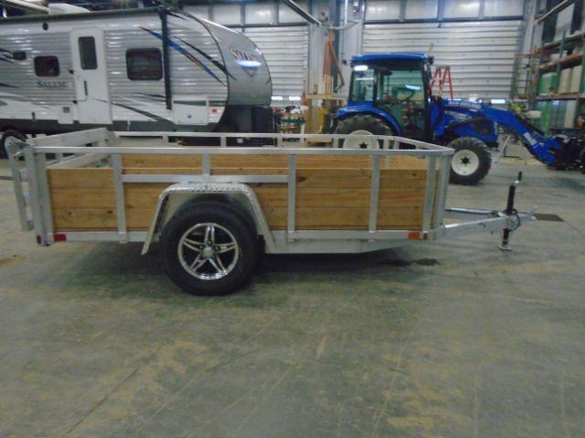 2019 MVM7 5.5X10SA 5.5X10 ALUMINUM Utility Trailer 2019 MVM7 5.5X10SA 5.5X10 ALUMINUM Utility Trailer