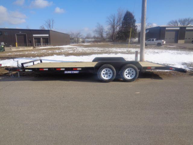 2018 Sure-Trac 7x20 7K Wood Deck Car Hauler in Iron Ridge, WI 2018 Sure-Trac 7x20 7K Wood Deck Car Hauler in Iron Ridge, WI