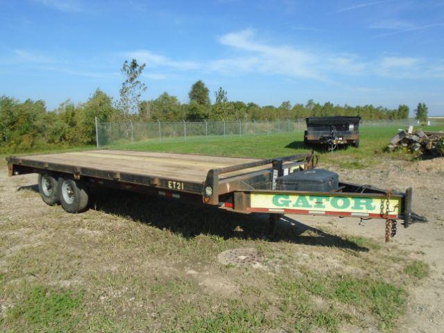 2011 Gatormade Trailers 8.5x20 Equipment Trailer 2011 Gatormade Trailers 8.5x20 Equipment Trailer