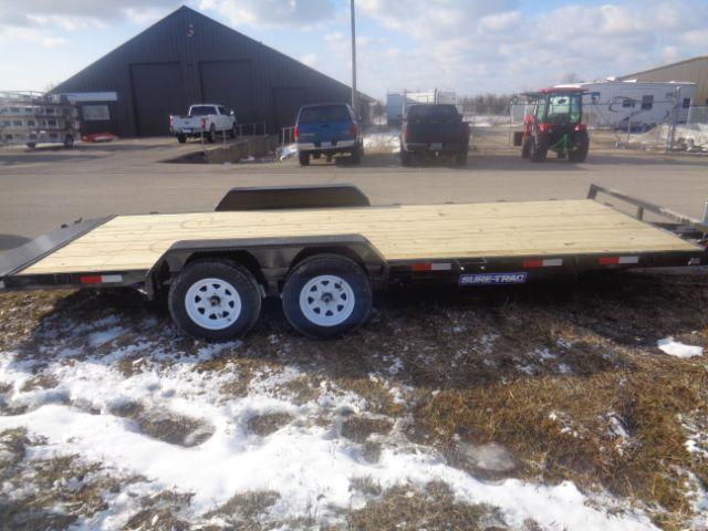 2018 Sure-Trac 7x20 7K Wood Deck Car Hauler in Florence, WI 2018 Sure-Trac 7x20 7K Wood Deck Car Hauler in Florence, WI