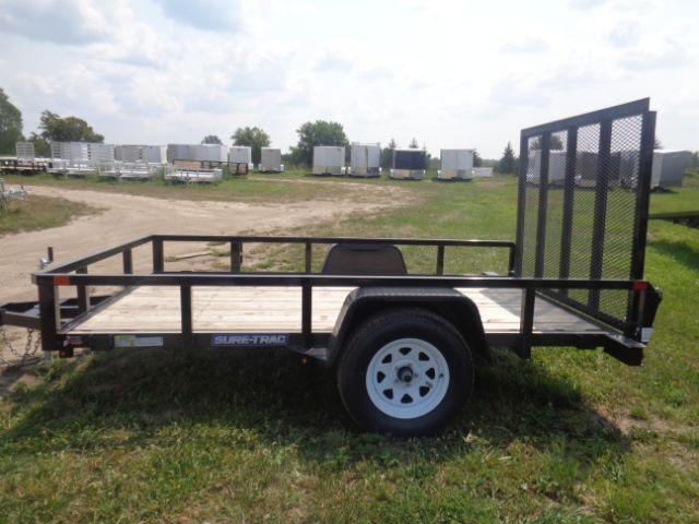 2018 Sure-Trac ST7210TA-B-030 6X10 TUBE TOP UTILITY 3K IDLER Utility Trailer 2018 Sure-Trac ST7210TA-B-030 6X10 TUBE TOP UTILITY 3K IDLER Utility Trailer