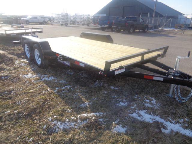 2018 Sure-Trac 7X16 Wood Deck Car Hauler 7K Tandem Axle in Florence, WI 2018 Sure-Trac 7X16 Wood Deck Car Hauler 7K Tandem Axle in Florence, WI