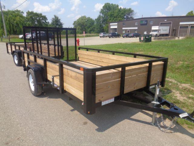 2018 Sure-Trac ST8212HST-B-030 7X12 TUBE TOP THREE BOARD 3K IDLER Utility Trailer 2018 Sure-Trac ST8212HST-B-030 7X12 TUBE TOP THREE BOARD 3K IDLER Utility Trailer