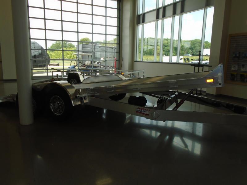 2018 American Hauler Industries 8x20Tilt Flat Deck Aluminum Tilt Trailer in Florence, WI 2018 American Hauler Industries 8x20Tilt Flat Deck Aluminum Tilt Trailer in Florence, WI