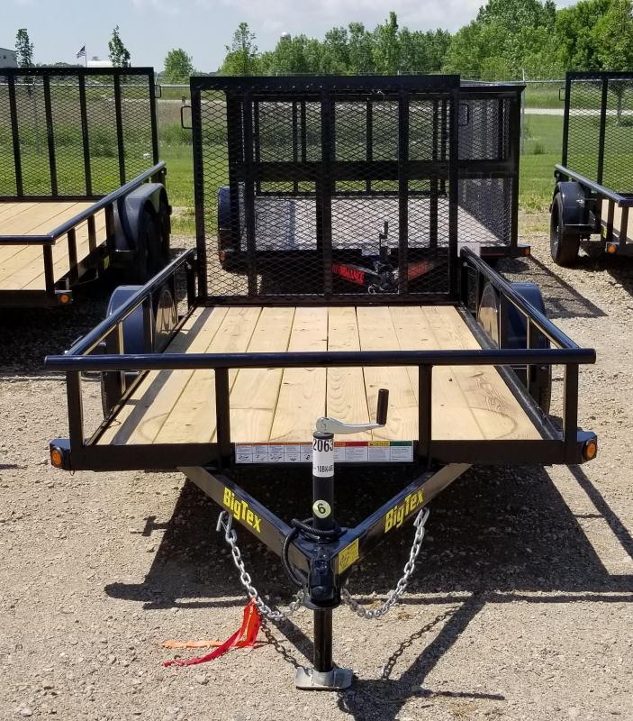 2018 Big Tex Trailers 30SA-10BK4RG 5X10 Ramp Gate* Utility Trailer 2018 Big Tex Trailers 30SA-10BK4RG 5X10 Ramp Gate* Utility Trailer