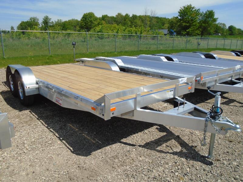 2018 American Hauler Industries 8x18 Flat Deck Wood/Tandem Utility Trailer in Florence, WI 2018 American Hauler Industries 8x18 Flat Deck Wood/Tandem Utility Trailer in Florence, WI