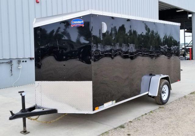 2019 United Trailers XLV-614SA30-S Slant V-Nose/Ramp Door Enclosed Cargo Trailer 2019 United Trailers XLV-614SA30-S Slant V-Nose/Ramp Door Enclosed Cargo Trailer