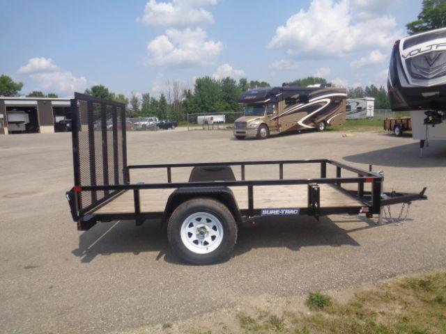 2018 Sure-Trac ST7210TA-B-030 6X10 TUBE TOP UTILITY 3K IDLER Utility Trailer 2018 Sure-Trac ST7210TA-B-030 6X10 TUBE TOP UTILITY 3K IDLER Utility Trailer