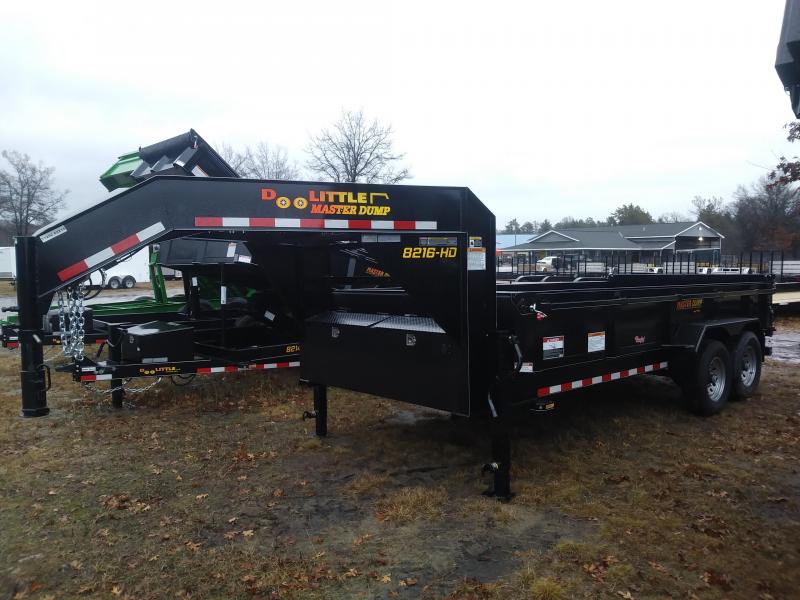 2019 DooLitttle 16' 14K Gooseneck Master Dump Dump Trailer 2019 DooLitttle 16' 14K Gooseneck Master Dump Dump Trailer