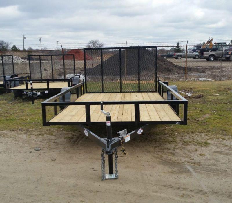 6.4 x 12 A.M.O. Low Side Landscape Trailer 6.4 x 12 A.M.O. Low Side Landscape Trailer