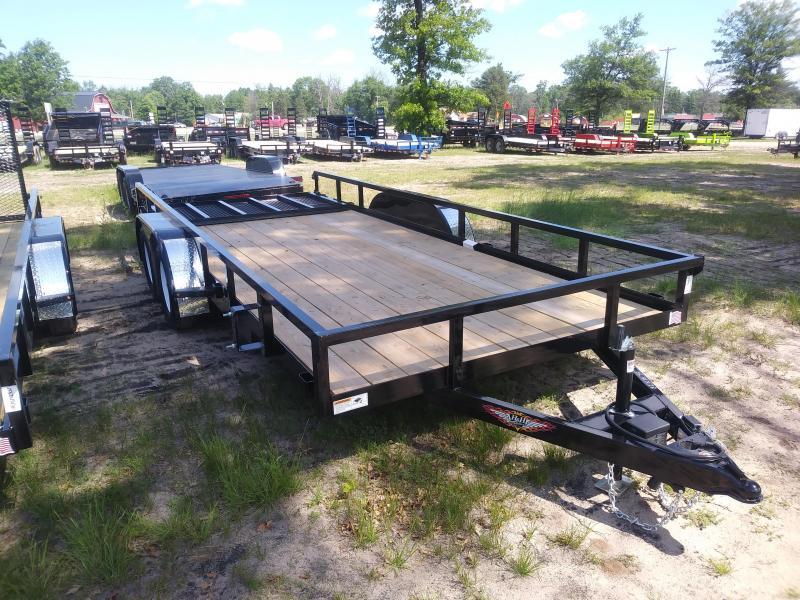 2019 H and H Trailer 8.5.X18 STL RAIL SIDE TANDEM 7K 2019 H and H Trailer 8.5.X18 STL RAIL SIDE TANDEM 7K