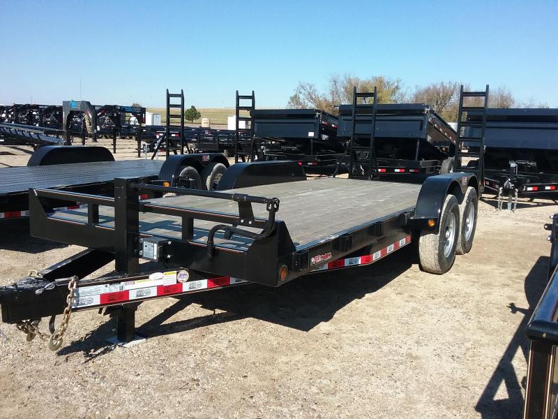 2018 GR Trailers CH7018WFR14LBT Flatbed Trailer 2018 GR Trailers CH7018WFR14LBT Flatbed Trailer