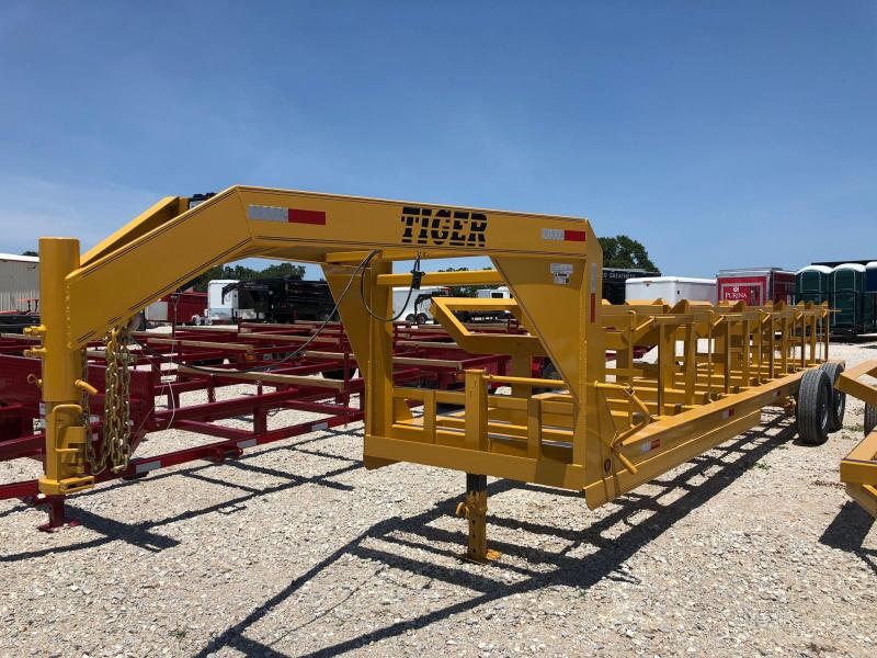 2019 Tiger Trailers 25' GN 5 Bale Hay Trailer 2019 Tiger Trailers 25' GN 5 Bale Hay Trailer