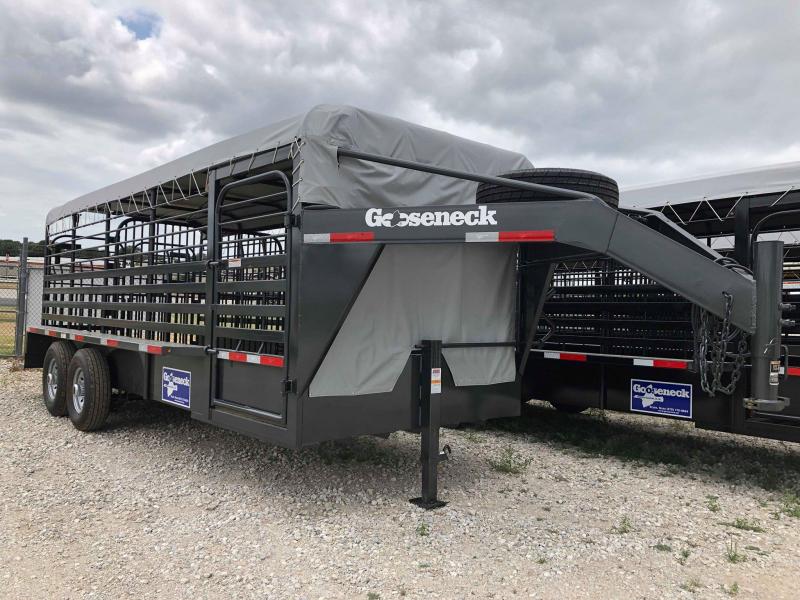 2019 Gooseneck 20'x6'8" Steel Livestock Trailer 2019 Gooseneck 20'x6'8" Steel Livestock Trailer