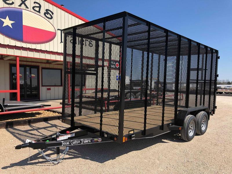 2019 East Texas 77X16 Trash Trailer 2019 East Texas 77X16 Trash Trailer