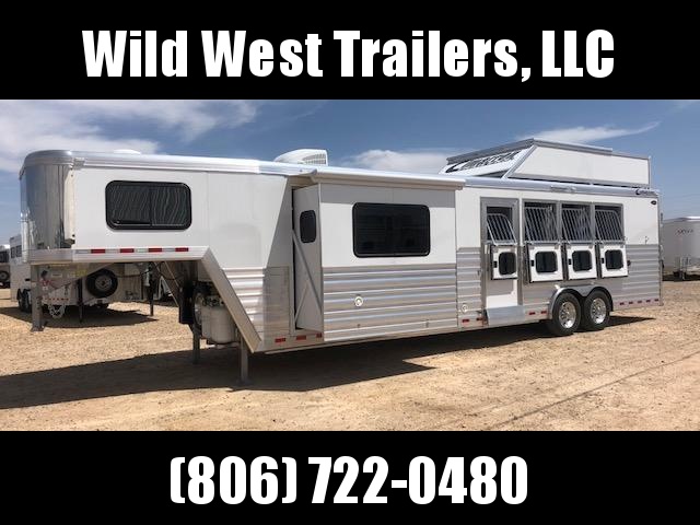 2018 Cimarron Trailers 4 Horse - 12'9" Horse Trailer 2018 Cimarron Trailers 4 Horse - 12'9" Horse Trailer