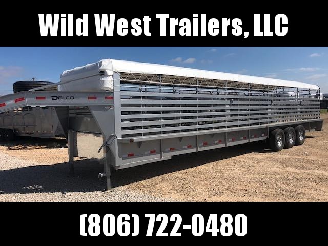 2019 Delco Trailers 36 ft Bar Top Livestock Trailer 2019 Delco Trailers 36 ft Bar Top Livestock Trailer