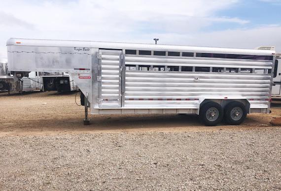 2007 Kiefer Built 20 ft Stock Trailer in Ashburn, VA 2007 Kiefer Built 20 ft Stock Trailer in Ashburn, VA