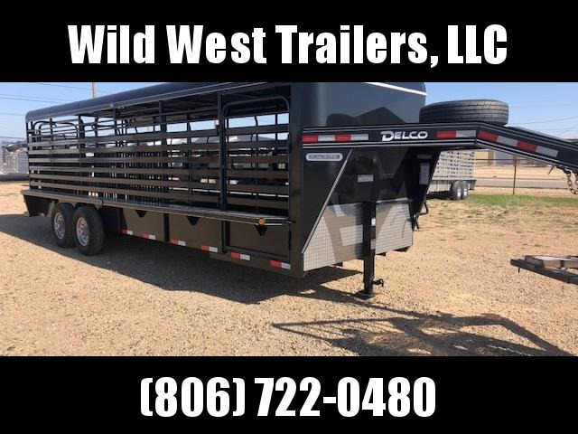 2018 Delco Trailers 24 Metal Top Livestock Trailer 2018 Delco Trailers 24 Metal Top Livestock Trailer