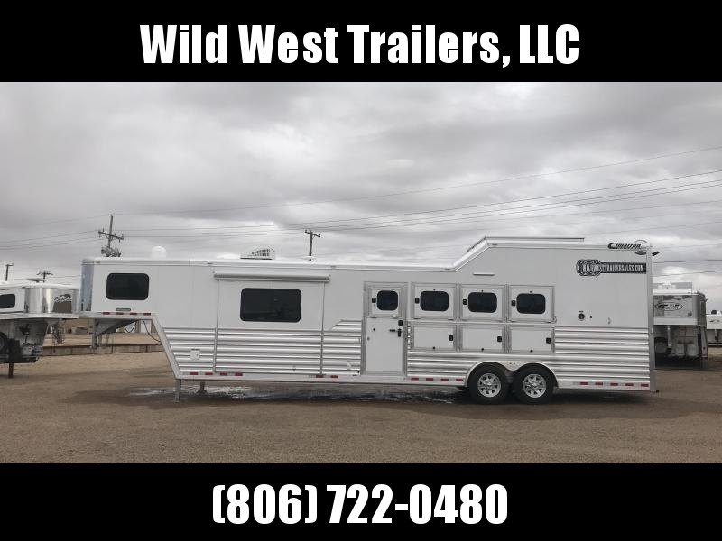 2018 Cimarron Trailers 4 Horse - 12'9" SW Trailer 2018 Cimarron Trailers 4 Horse - 12'9" SW Trailer