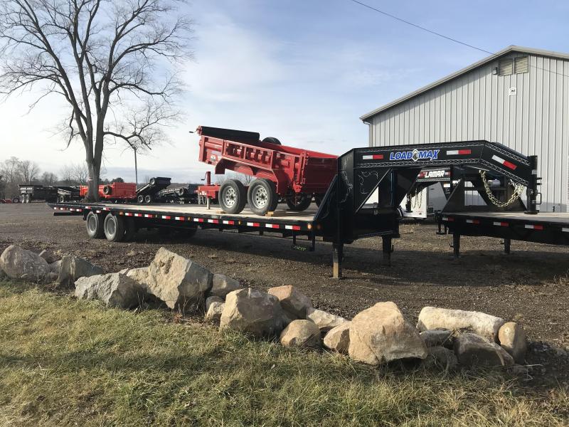 2018 Load Max GL24 - Gooseneck Low-Pro w/ Hyd Dove Tail 24000 L Flatbed Trailer 2018 Load Max GL24 - Gooseneck Low-Pro w/ Hyd Dove Tail 24000 L Flatbed Trailer