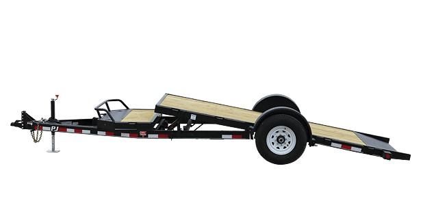 2018 PJ Trailers Single Axle HD Tilt (T1) Equipment Trailer 2018 PJ Trailers Single Axle HD Tilt (T1) Equipment Trailer