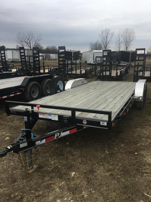 2018 PJ Trailers 20 X 83 PJ EQUIPMENT 2-5.2K 2' DOVETAIL W/ 2 F Equipment Trailer 2018 PJ Trailers 20 X 83 PJ EQUIPMENT 2-5.2K 2' DOVETAIL W/ 2 F Equipment Trailer