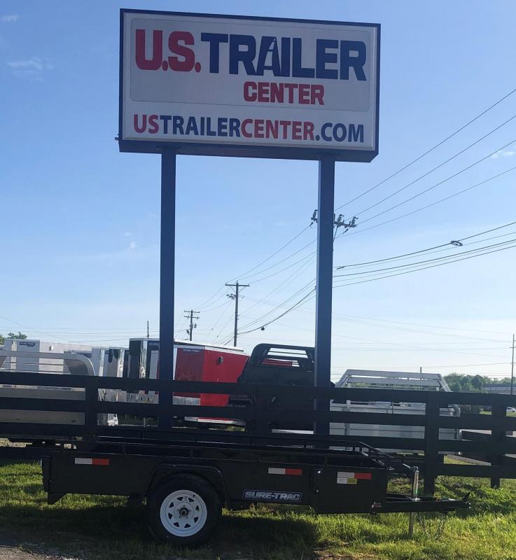 2019 Sure-Trac 6 x 10 Steel High Side 3k Idler UTILITY TRAILER LAWN LANDSCAPE TRAILER 2019 Sure-Trac 6 x 10 Steel High Side 3k Idler UTILITY TRAILER LAWN LANDSCAPE TRAILER