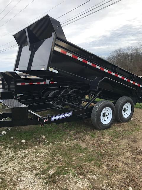 2018 Sure-Trac 82 IN X 12 LPro 12K Std. Dual Ram Dump 2018 Sure-Trac 82 IN X 12 LPro 12K Std. Dual Ram Dump