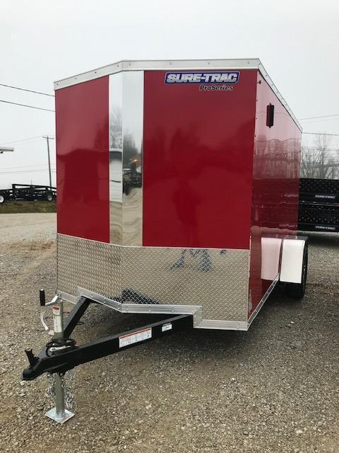 2019 Sure-Trac 6 x 12 Pro Series Wedge Cargo Single Axle 2019 Sure-Trac 6 x 12 Pro Series Wedge Cargo Single Axle