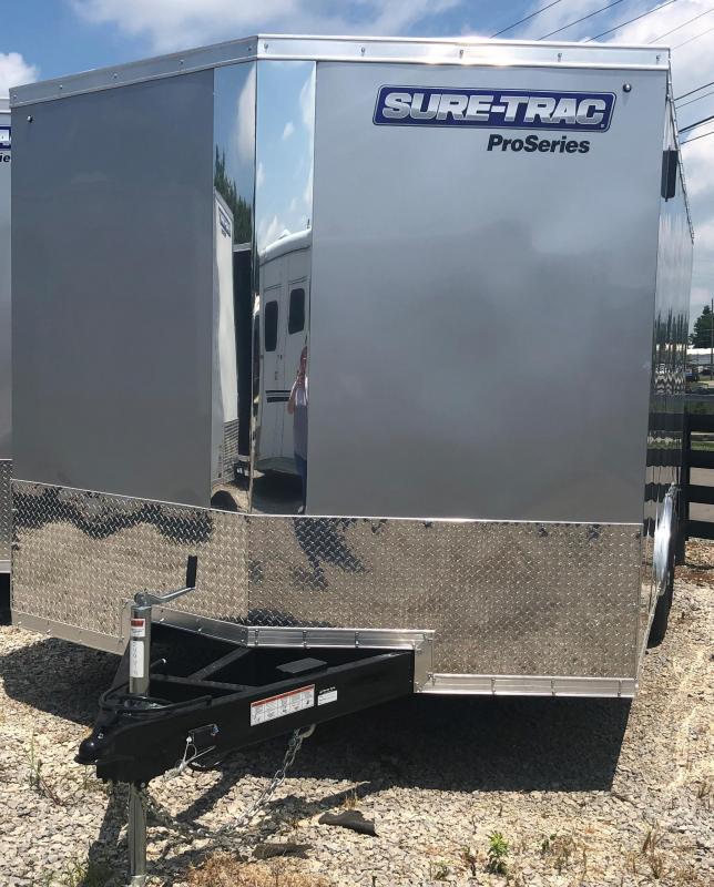 2019 Sure-Trac 8.5x16 Pro Series Wedge C. Hauler TA 10K 2019 Sure-Trac 8.5x16 Pro Series Wedge C. Hauler TA 10K
