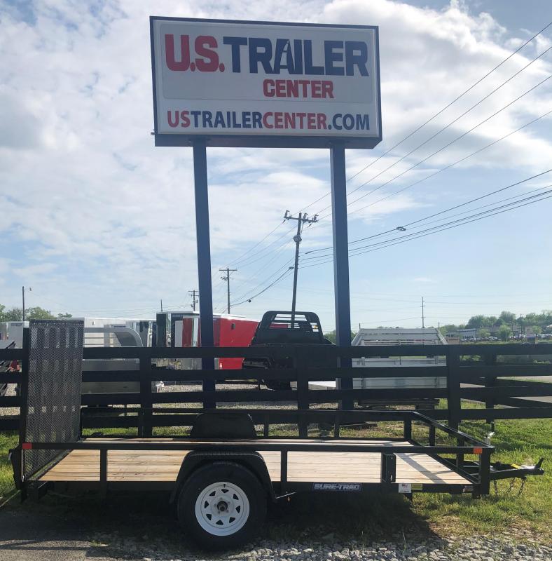 2018 Sure-Trac 7 X 12 Tube Top Single Axle Utility Trailer 2018 Sure-Trac 7 X 12 Tube Top Single Axle Utility Trailer