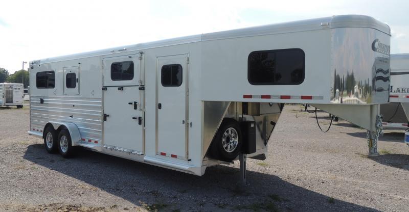 2020 Cimarron Trailers 2 + 1 Deluxe GN Horse Trailer 2020 Cimarron Trailers 2 + 1 Deluxe GN Horse Trailer