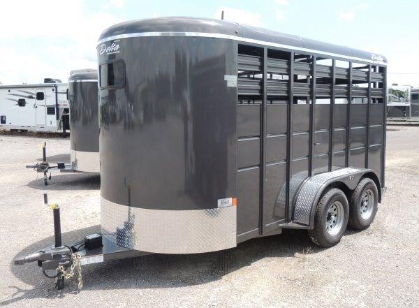 2020 Delta 500 Series 14 x 7 Tall Bumper Pull Stock Trailer 2020 Delta 500 Series 14 x 7 Tall Bumper Pull Stock Trailer
