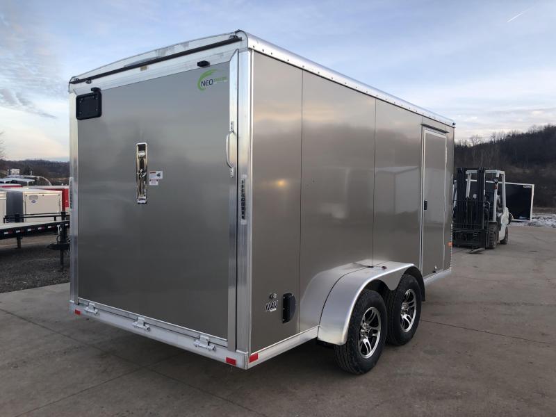 2019 NEO Trailers 7X14 Aluminum Enclosed Cargo Trailer Load Trail