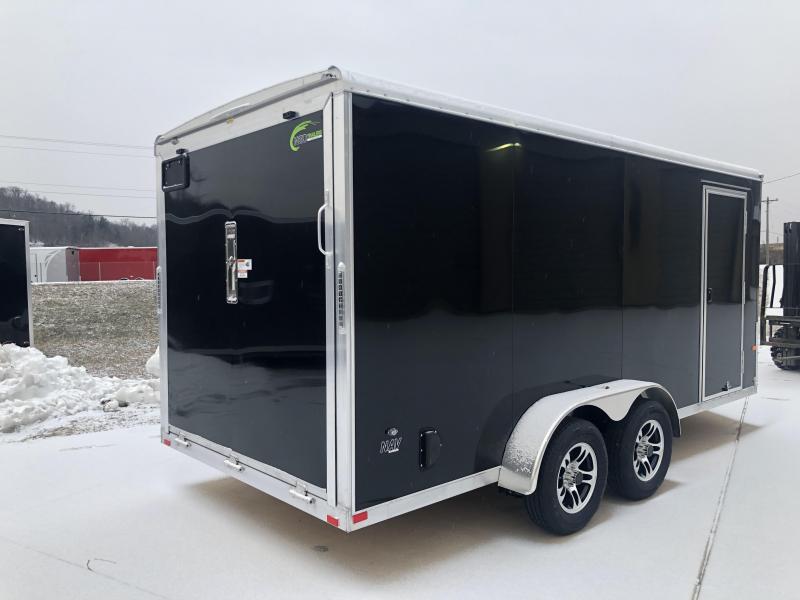 2019 NEO Trailers 7X16 Aluminum Enclosed Cargo Trailer Load Trail