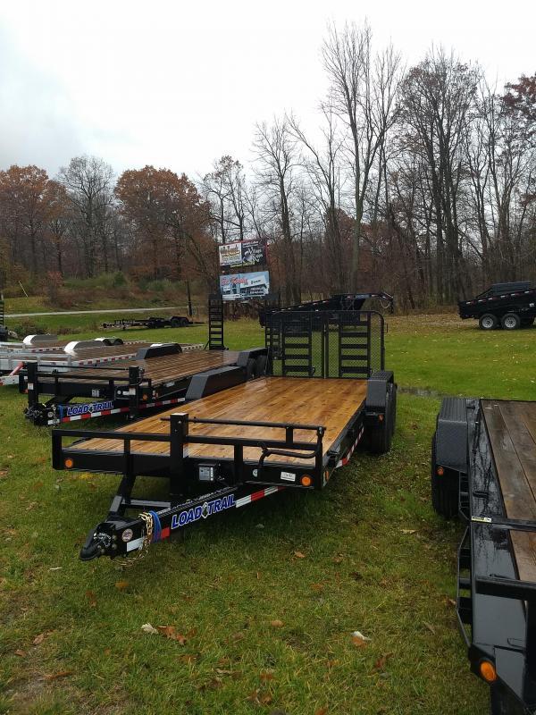 New 20' 14k Load Trail Equipment Trailer W/ Rear Drop Gate Michigan's #1 Selling Brand Of Trailer New 20' 14k Load Trail Equipment Trailer W/ Rear Drop Gate Michigan's #1 Selling Brand Of Trailer
