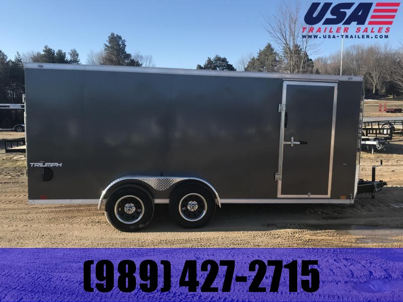 2020 Formula Trailers 7X16 RAMP CHARCOAL Enclosed Cargo Trailer 2020 Formula Trailers 7X16 RAMP CHARCOAL Enclosed Cargo Trailer