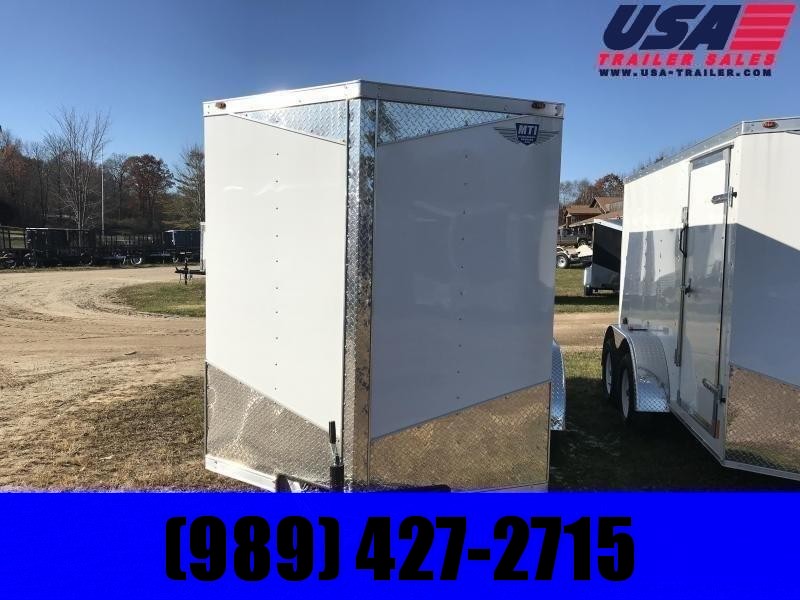 2020 MTI Trailers 6x10 white Enclosed Cargo Trailer 2020 MTI Trailers 6x10 white Enclosed Cargo Trailer