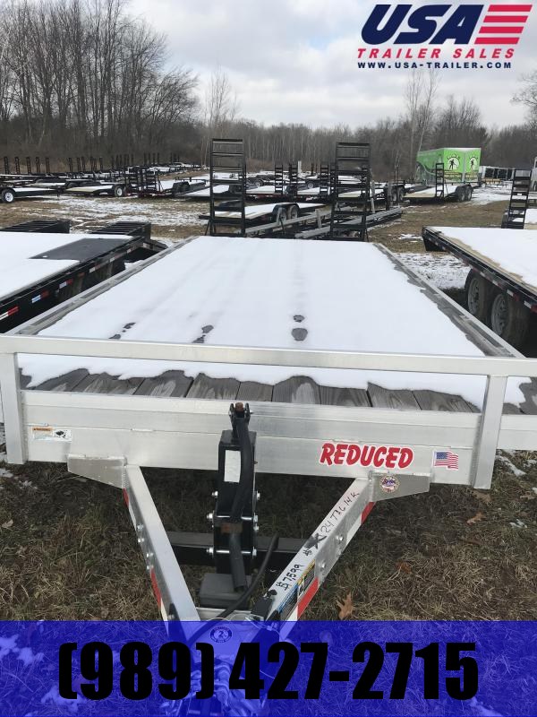 2018 H and H Trailer 24 tag 14K Aluminum Equipment Trailer 2018 H and H Trailer 24 tag 14K Aluminum Equipment Trailer