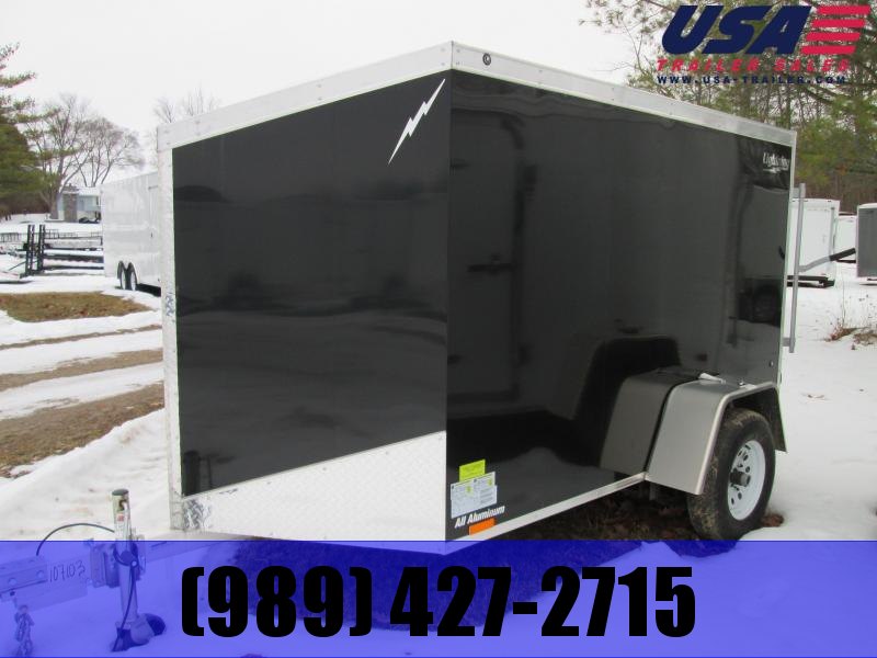 2018 Lightning Trailers 6x12 Black Utility Trailer 2018 Lightning Trailers 6x12 Black Utility Trailer