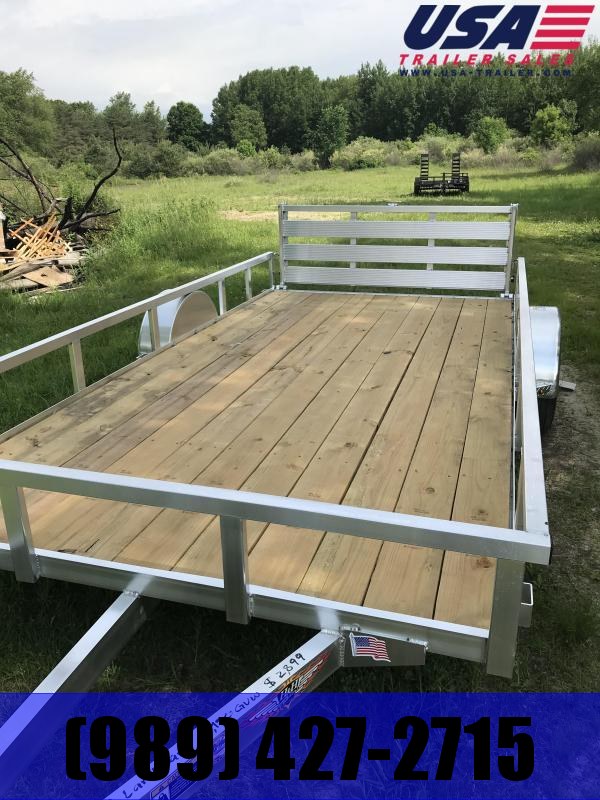 2019 H and H Trailer 82 x 14 Aluminum Utility Trailer 2019 H and H Trailer 82 x 14 Aluminum Utility Trailer