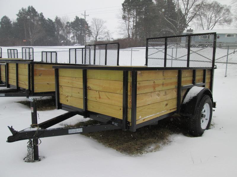 2018 GoldStar 5x8 Wood sided Landscape Tube Steel Utility Trailer 2018 GoldStar 5x8 Wood sided Landscape Tube Steel Utility Trailer