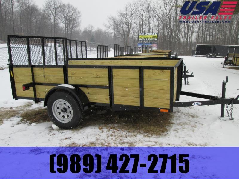 2019 AMO 5x10 Wood Side High SIde Utility Trailer 2019 AMO 5x10 Wood Side High SIde Utility Trailer